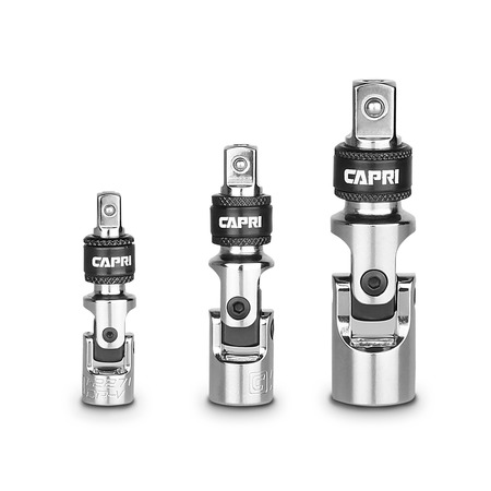 Capri Tools Quick Release Universal Joint Set, 3 pcs 1-2270